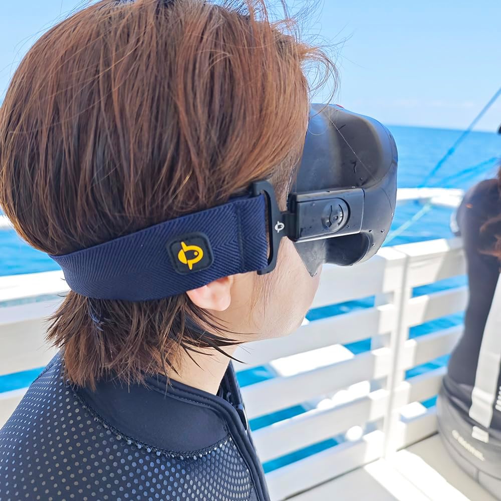 Fabric Diving Mask Strap | Fits Scuba, Freediving, Snorkeling Goggles