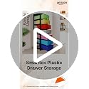 Image of Plastic Modular Drawer Storage Chest Of Drawers Organizer Storage Box, Large Stomo Racks For Multipurpose Anti-slip Shoes Organizers (Multi, 7 Layer)