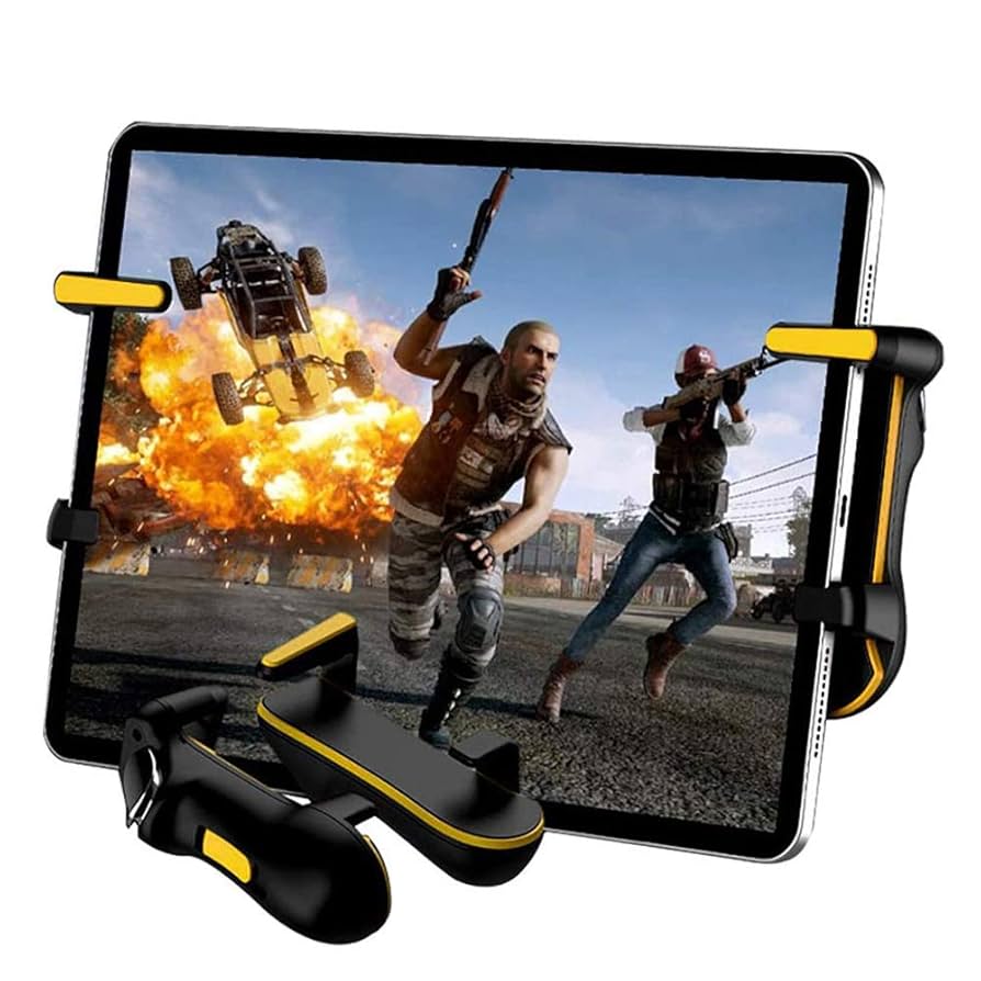 (未使用･未開封品)エレコム 荒野行動 PUBGMobile タブレット用ゲームコントローラー 1ボタン&amp;グリップ ブラック P-GMGT2B01BKT Amazon.co.jp: エレコム 荒野行動 PUBGMobile タブレット用