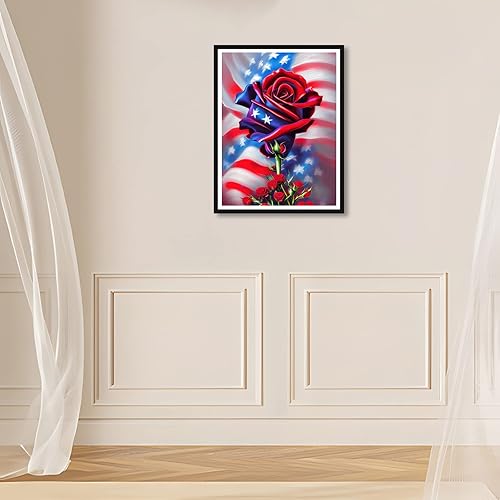 Miniatura 4 de Stalente Kits de pintura de diamantes para adultos, kits de arte de diamantes 5D para principiantes, pintura de diamante redonda para decoración de