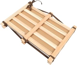 GLEAVI Plant Specimen Frame 1 Set Plant Specimen Folder Wooden Absorbent Paper Strip Specimen Display Stand