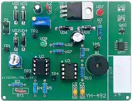 Training Kit for Electronic Soldering Practice with Temperature Monitoring and AC 12V Powered Control Function
