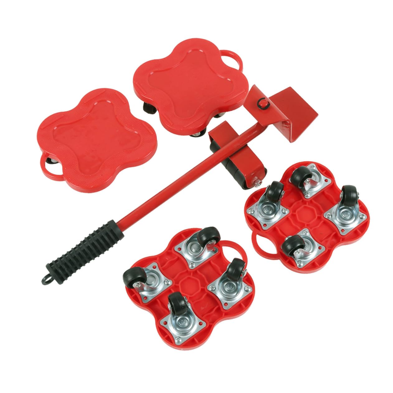 Gadpiparty 1 Set Furniture Shifter Household Moving Device Appliance Lifter Tool Moving Home Artifact Furniture Lifter Tool Mover Furniture Moving Device Red Sharp Iron Multifunction