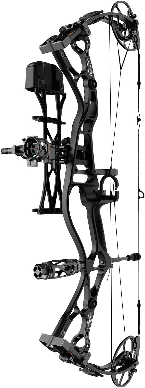 Sanlida Dragon 10 Flagship Top of The Line Hunting Compound Bow Kit for Adults, Standard Hunting Bow for Adults and Advanced Archers, IBO Speed 340 FPS, Limited Life-time Warranty, RH Only