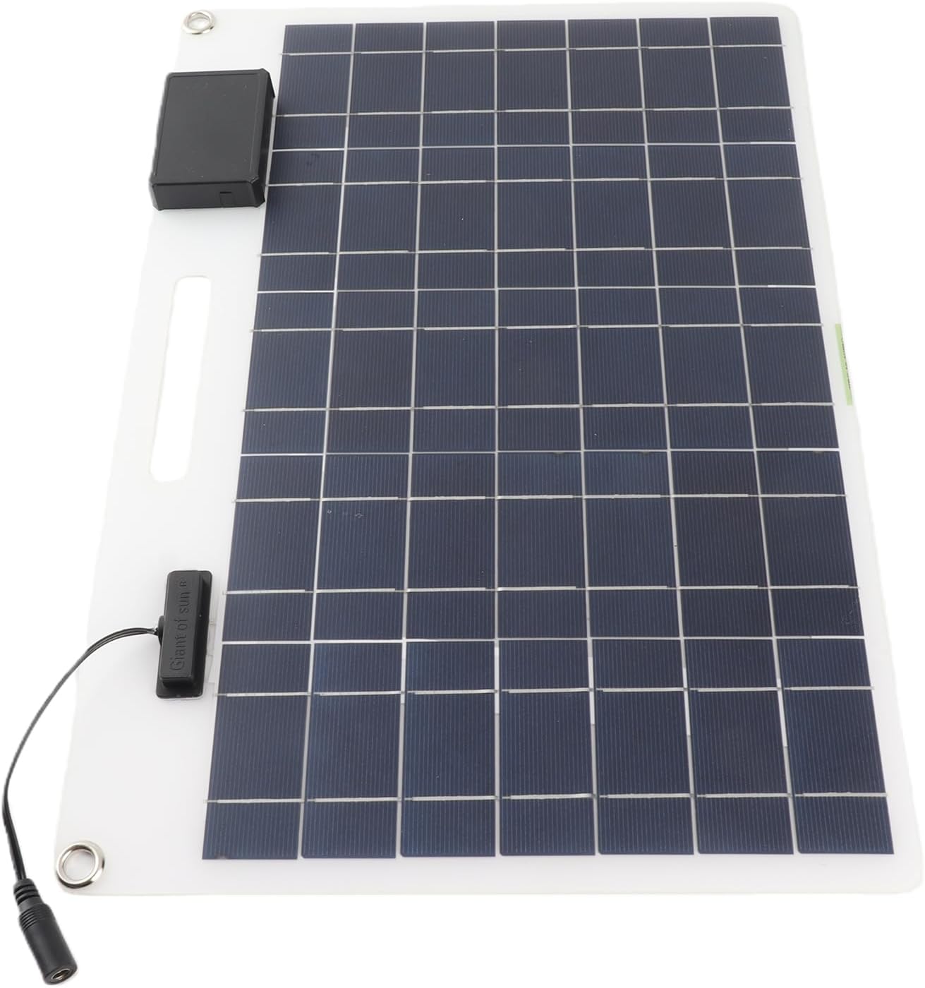 100W Solar Panel Charger, Monocrystalline Silicon Solar Panel, Portable Power Bank with 100A Controller & Dual USB Ports, Ideal for RV, Boat, Car & Garage Use