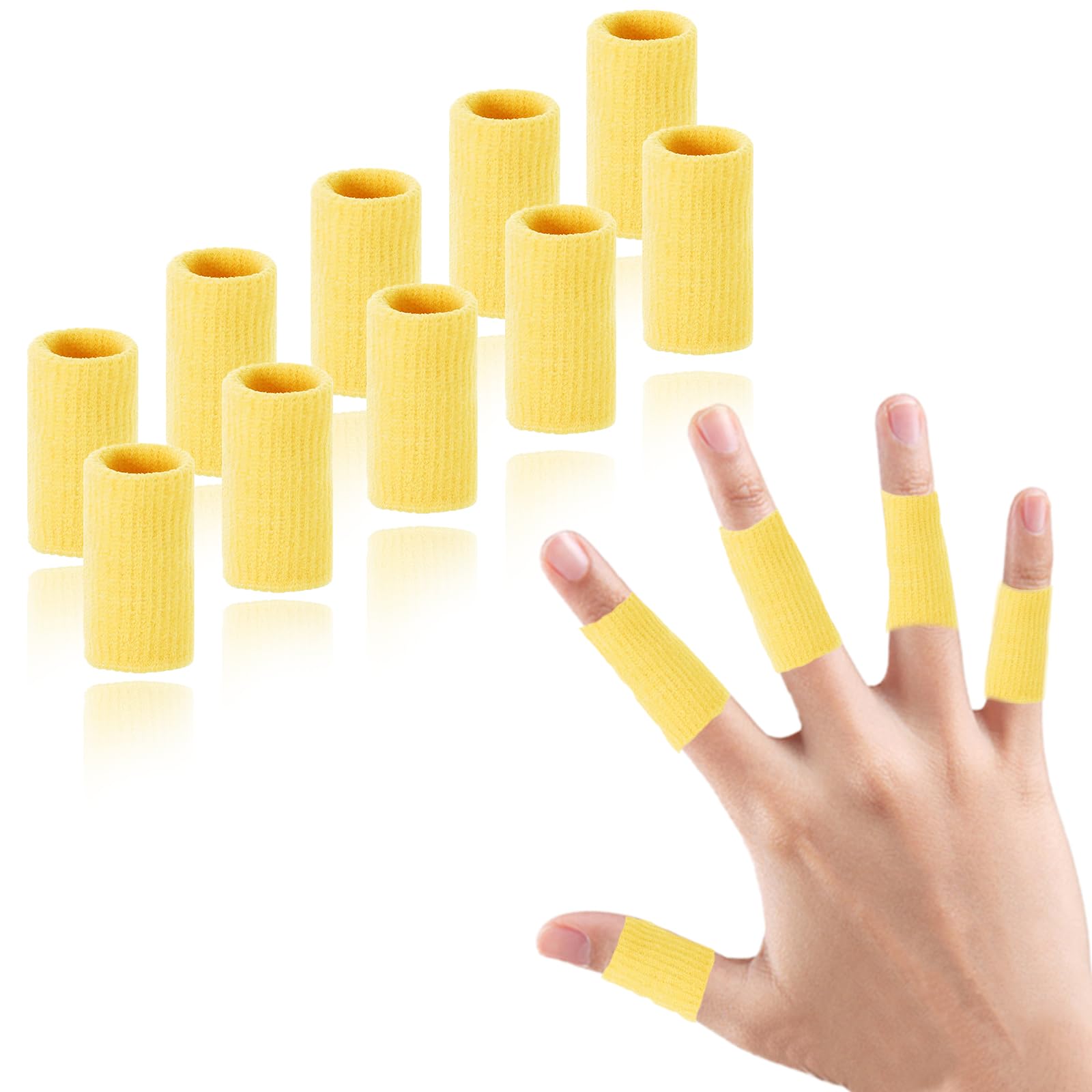 Finger Compression Sleeves - 10 Pack -16 Finger Compression Sleeves - 10 Pack -16