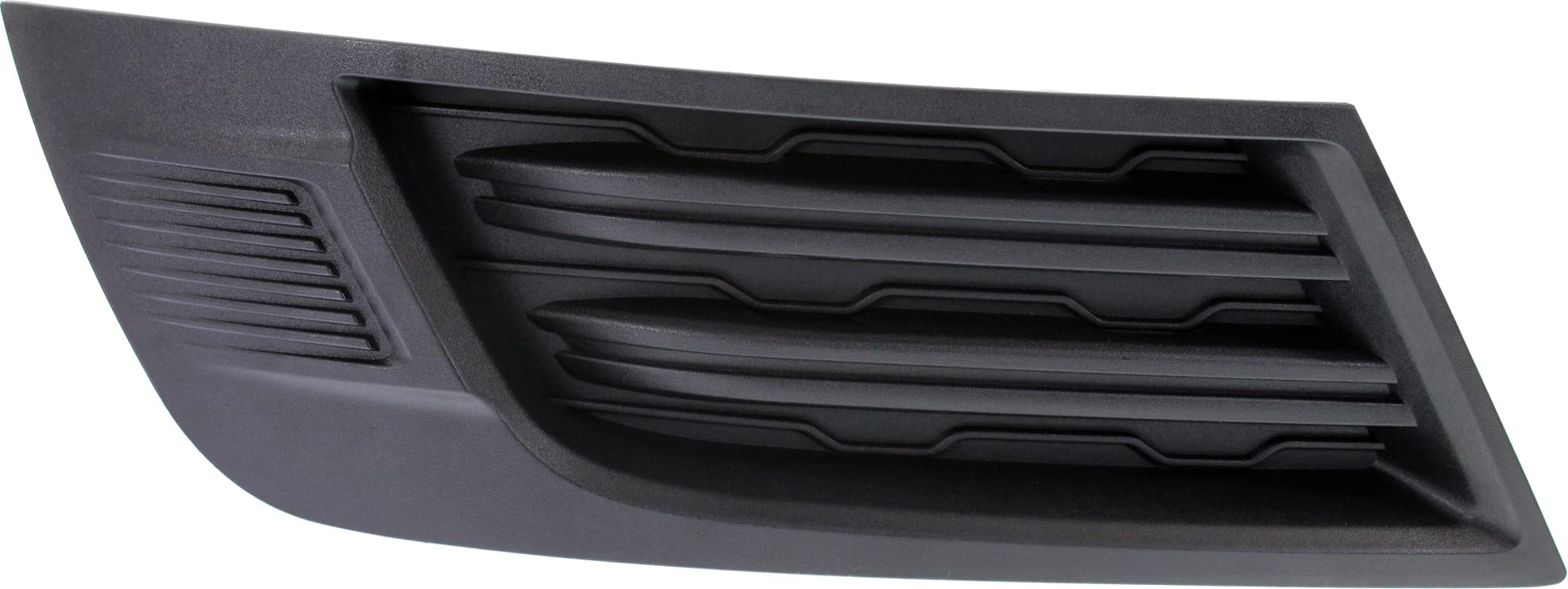 Evan Fischer Fog Light Cover Compatible with 2013-2017 Chevrolet Traverse Textured Black Front, Passenger Side GM1039151