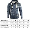 Blu Apparel Mens Full Zip Jenson Hoodie - Navy - Large #2