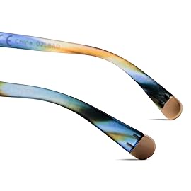 Peepers by PeeperSpecs Oprah\'s Favorite Women\'s Stardust Round Blue Light Blocking Reading Glasses - Multi Horn +3.00