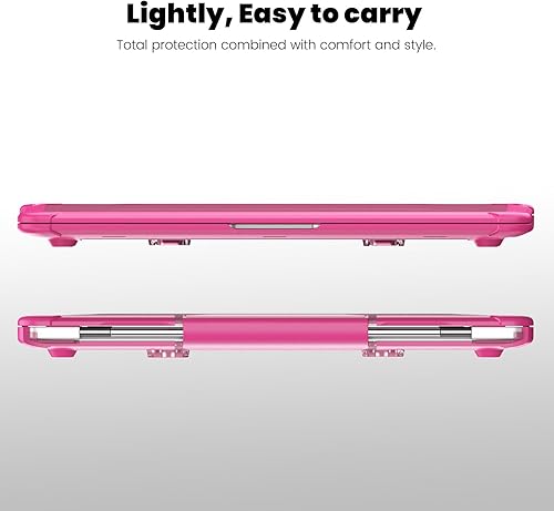 Miniatura 197 de DTangLsm Funda rígida resistente para M4 MacBook Air de 15 pulgadas 2025 2024 2023 M4 M3 M2 A3241 A3114 A2941, resistente carcasa rígida resistente