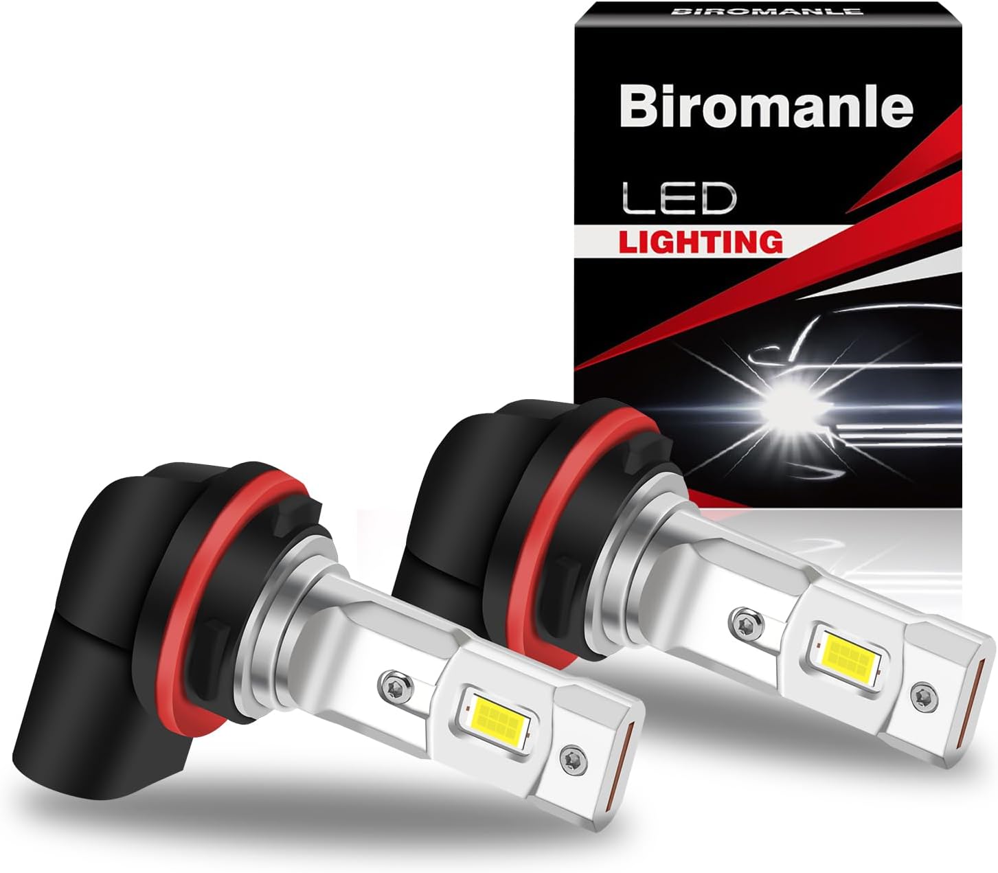 Compatible with Kawasaki Brute Force 750 KVF750 4x4i (2012-2020) Hi/Lo Beam.92069-0019 Bulbs; 400% Brightness 12000LM 6000k white light,34901-HR3-A21 Fog Light bulbs(Pack of 2)