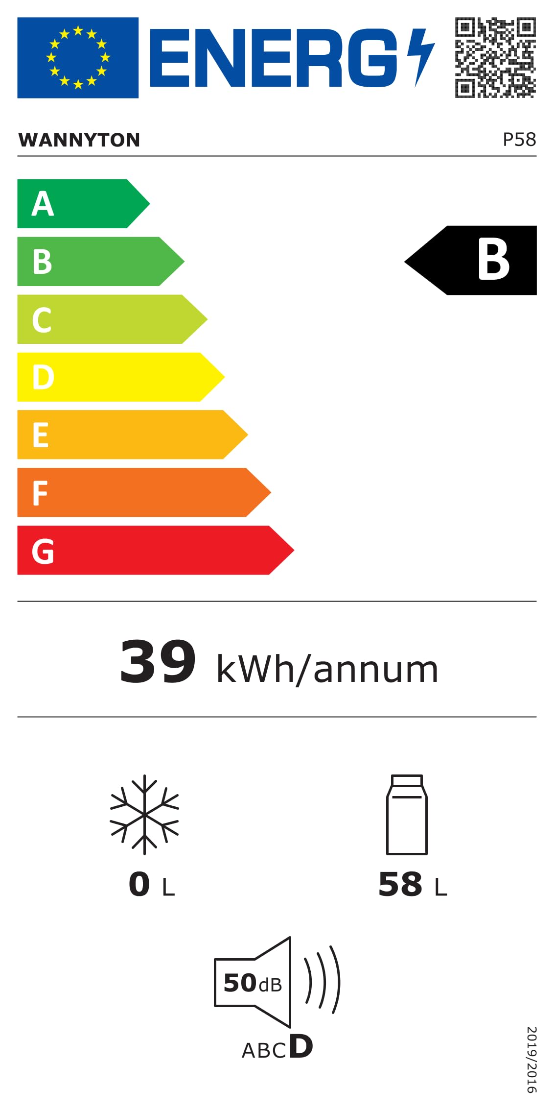 WANNYTON 58L Frigo Portatile a Compressore, Frigorifero Elettrico 12/24/100-240 V, Mini Frigo per Auto, Camper, Barca, con Ruote e Maniglia di Trasporto, con Cavi AC/DC