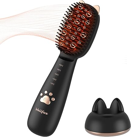 Amazon Co Jp 新発売 ヒートブラシ コードレス ヘアブラシ Mch セラミックヒーター マイナスイオン Usb充電式 イオニティ ブラシ型アイロン 頭皮ケア かわいい 軽い 持ち運び 火傷防止 静電気防止 60s急速加熱 パサつき対策 S1137 充電スタンド付き ドラッグストア