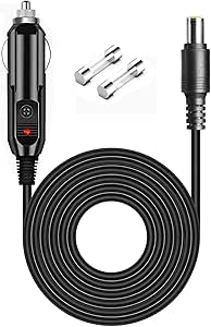 K-MAINS 5ft DC 8mm Car Charger Compatible With BLUETTI Car Charging Cable EB3A EB70 EB70S Portable Power Station DC Adapter - View #2