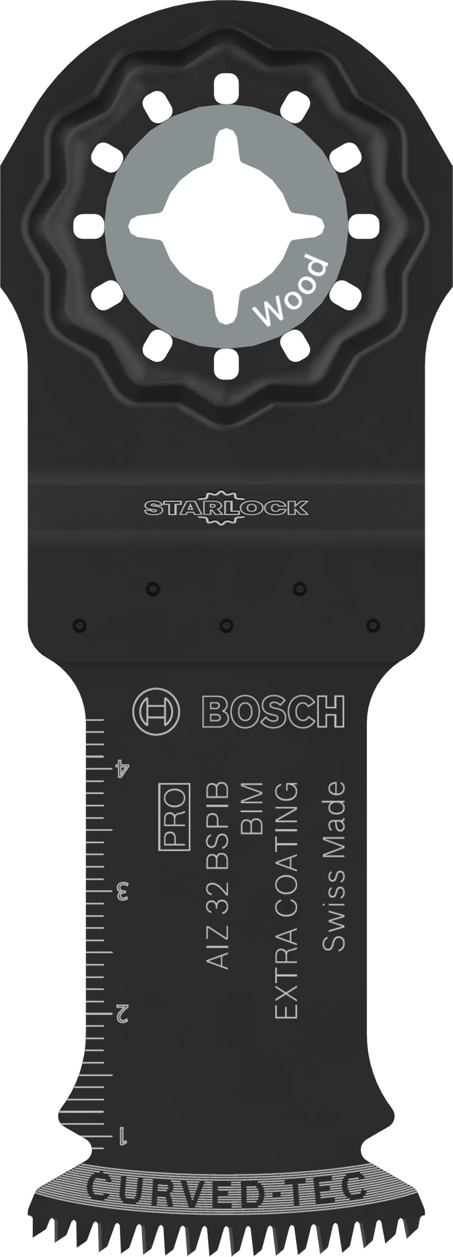 Bosch 50x PRO Multi Material AIZ 32 BSPIB arkusz do narzędzi wielofunkcyjnych (do twardego drewna, płyt powlekanych tworzywem sztucznym, szerokość 32 mm, profesjonalne akcesoria, narzędzie