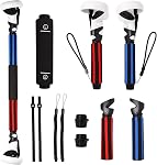 VR Game Handles Accessories,Upgraded VR Dual Handles Extension Grips and Long Stick Handle for Meta/Oculus Quest 2 Controller Playing BeatSaber Games and VR Games