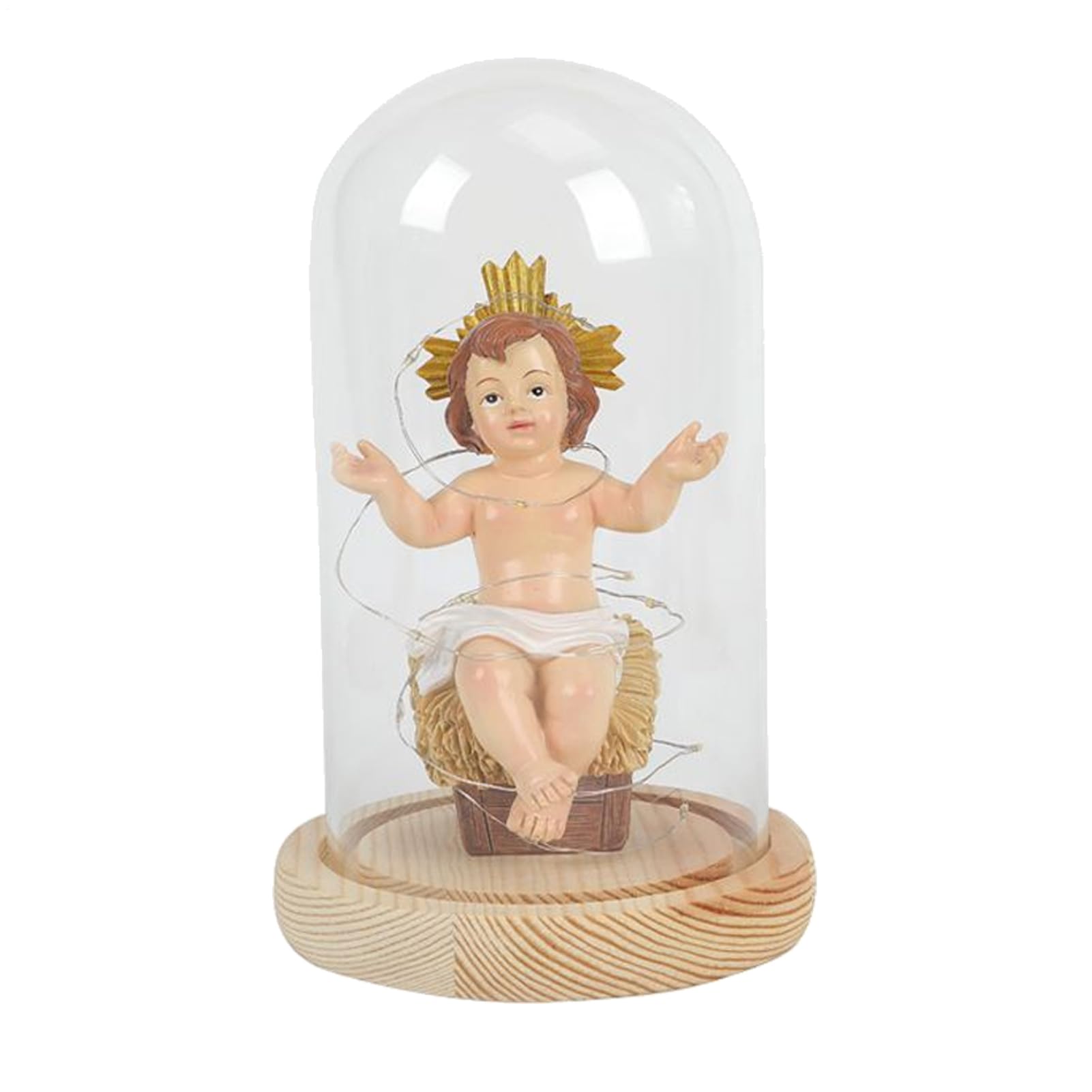 Statue Enfant Jésus en résine décoration haut de gamme pour église et autel