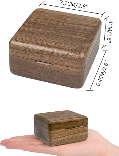 Miniatura 24 de Caja de música Sinzyo con mecanismo de madera tallada clásica caja musical regalo para Navidad, cumpleaños, día de San Valentín, el mejor regalo
