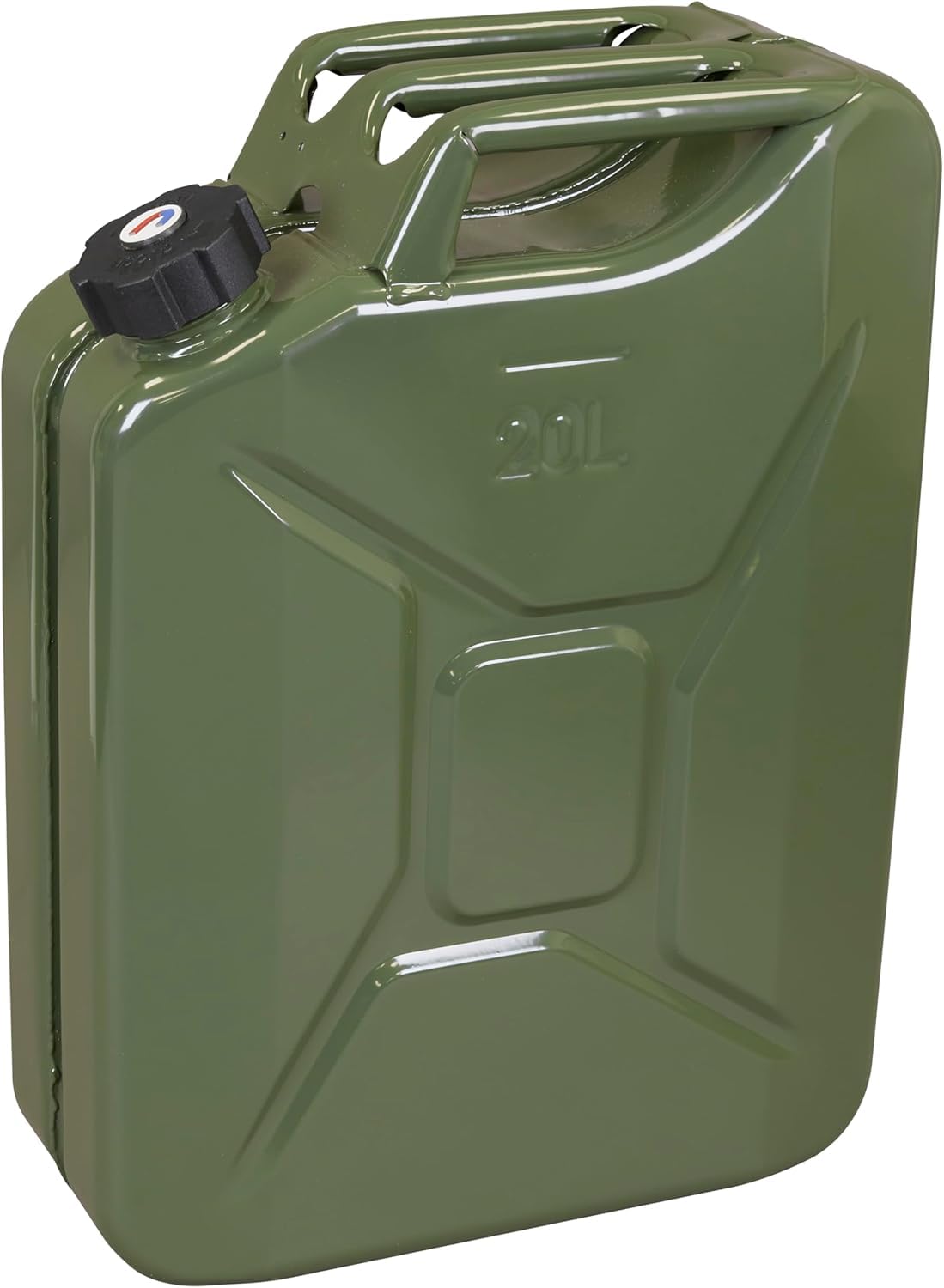 ADATECH 20 ltr UN Approved Screw Cap Metal Jerry Can With Spout