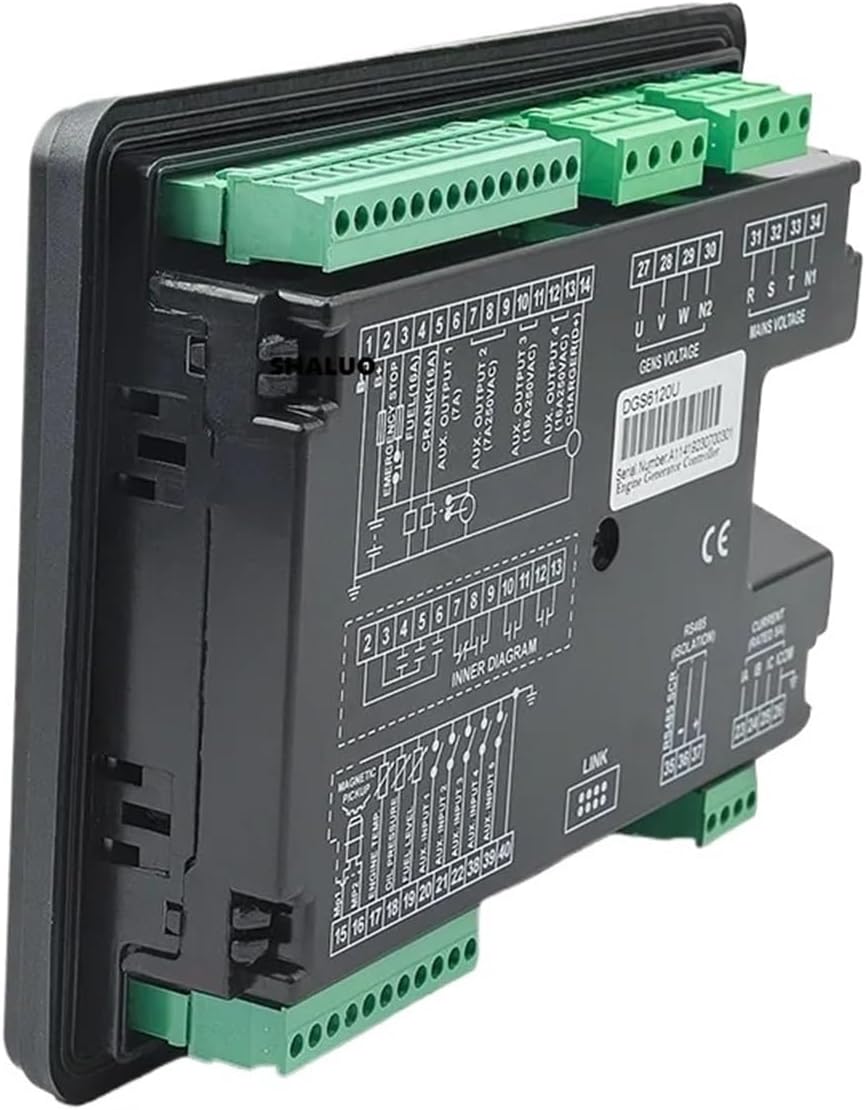 6110U 6120U Diesel Generator Controller AMF Auto Start Stop Control Module Panel Generator Parts Replace Smartgen HGM6120N(6120U)