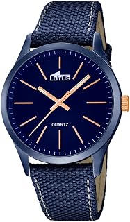 Reloj Hombre 18166/2 Minimalist Caja de Acero Inoxidable 316l Azul Correa de Cuero Azul