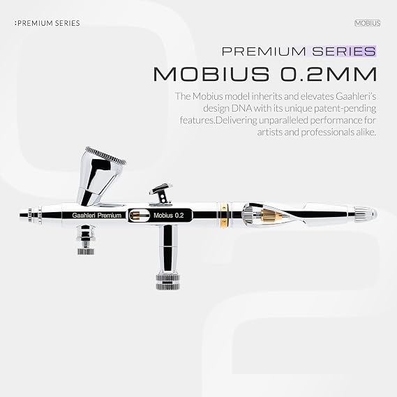 Gaahleri Airbrush Premium Series GHPM-Mobius 0.2mm