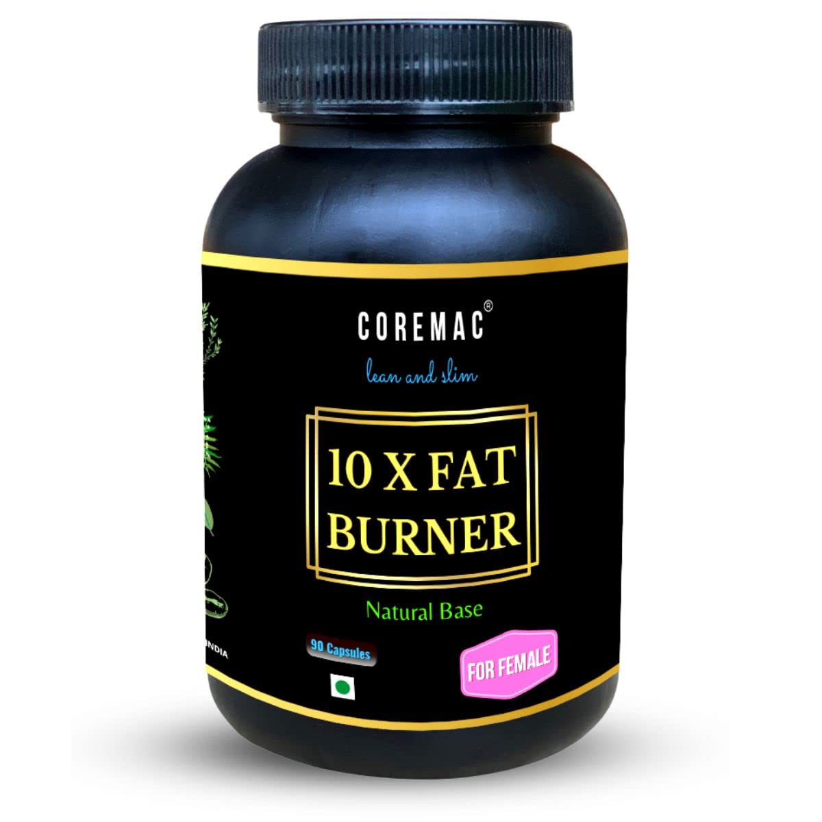 COREMAC 10 X Fat Burner for Women Natural Base Extracts of Green