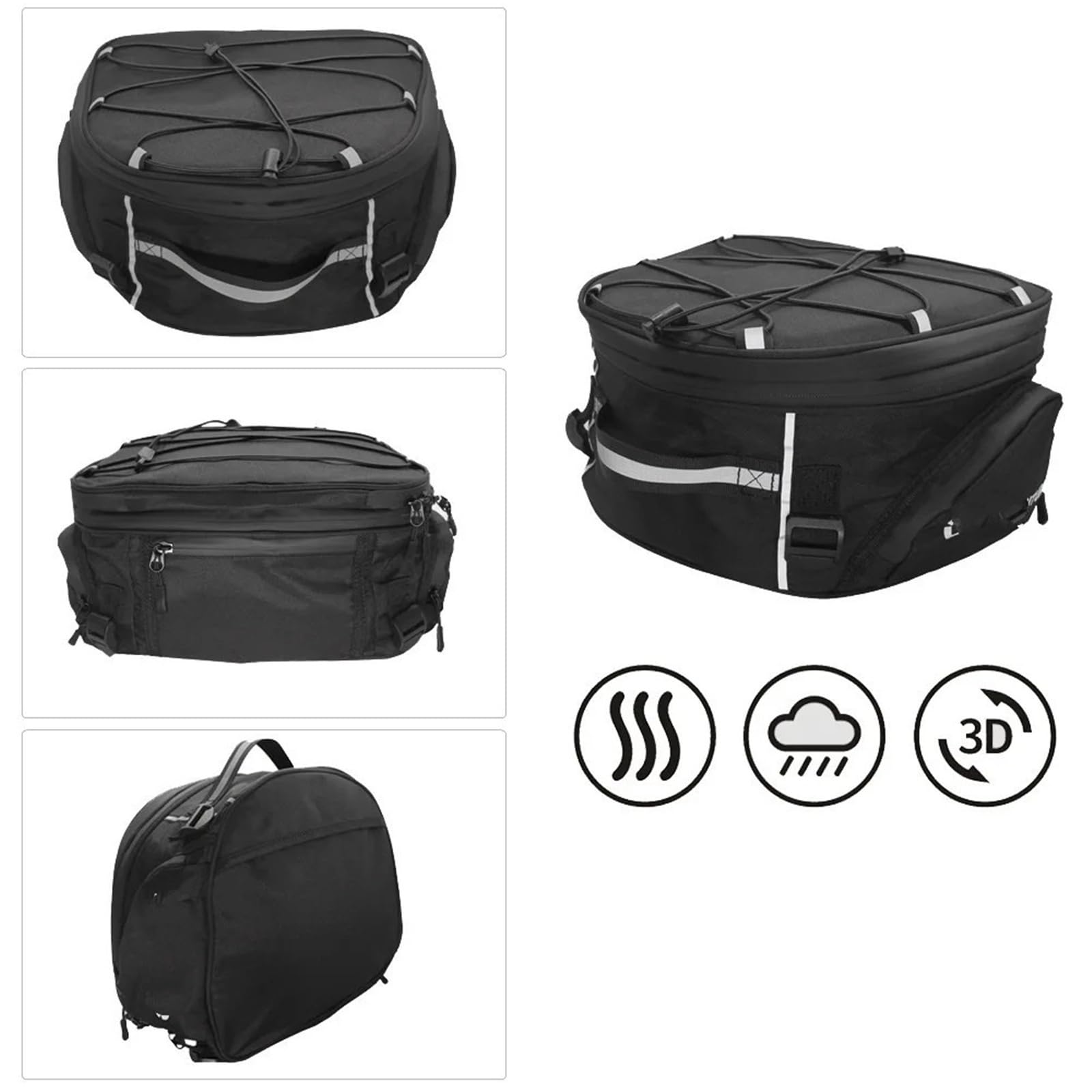 Gepäckroll Rücksitztasche Für R1200GS F800GS GSA F900XR R1250GS ADV LC Satteltasche Hecktasche Hecktasche Top Bag Motorradtasche