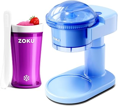 ZOKU Jumbo Purple Slushie Cup and Snow Cone Maker Bundle