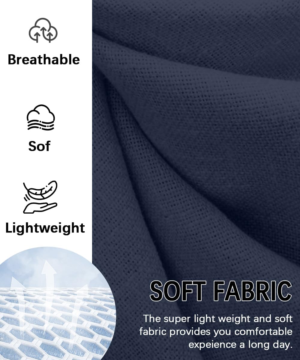 Men's 3 Piece Linen Suits Casual Lightweight Blazer Jackets Vest Pants Set for Wedding Business Prom Suit