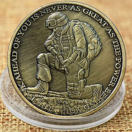 The Task Ahead Military Challenge Coin miniatura 2
