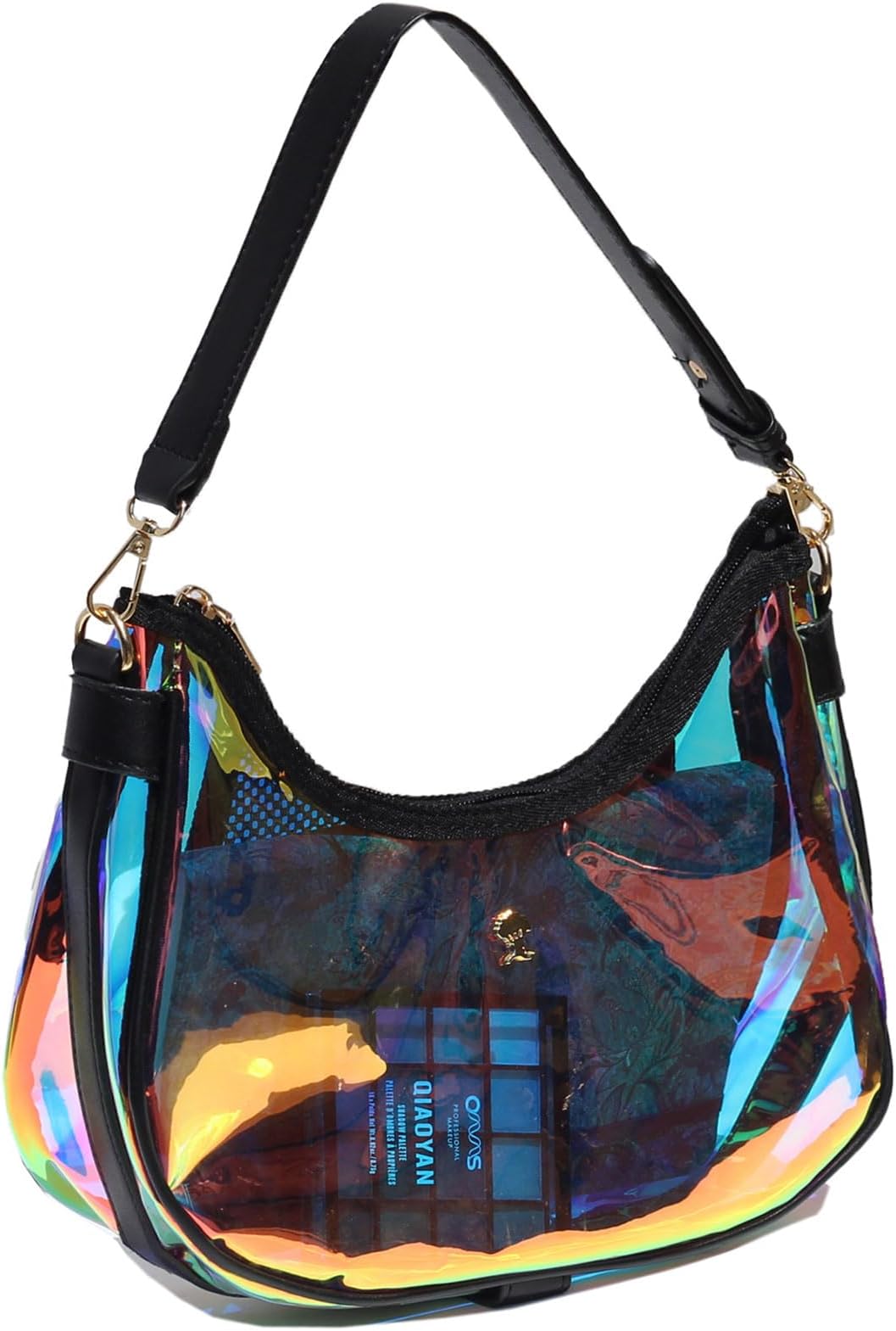Clear Shoulder Bag for Women – Stadium-Approved Cute Hobo Tote, Crossbody Handbag & Mini Clutch Purse