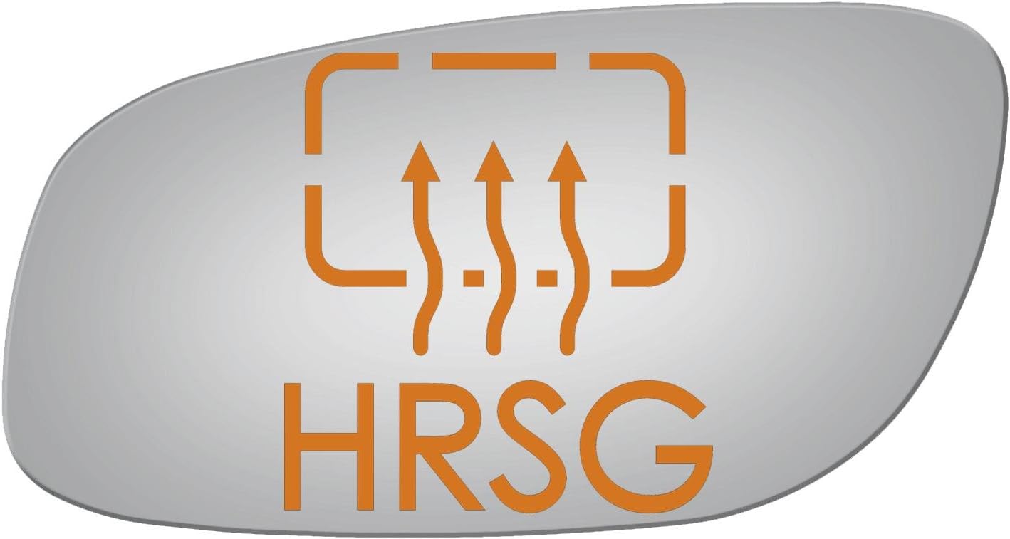 Burco 4311HRSG Driver Side Power Replacement Mirror Glass Heated with Motor Mount for 2010-2014 FORD TAURUS