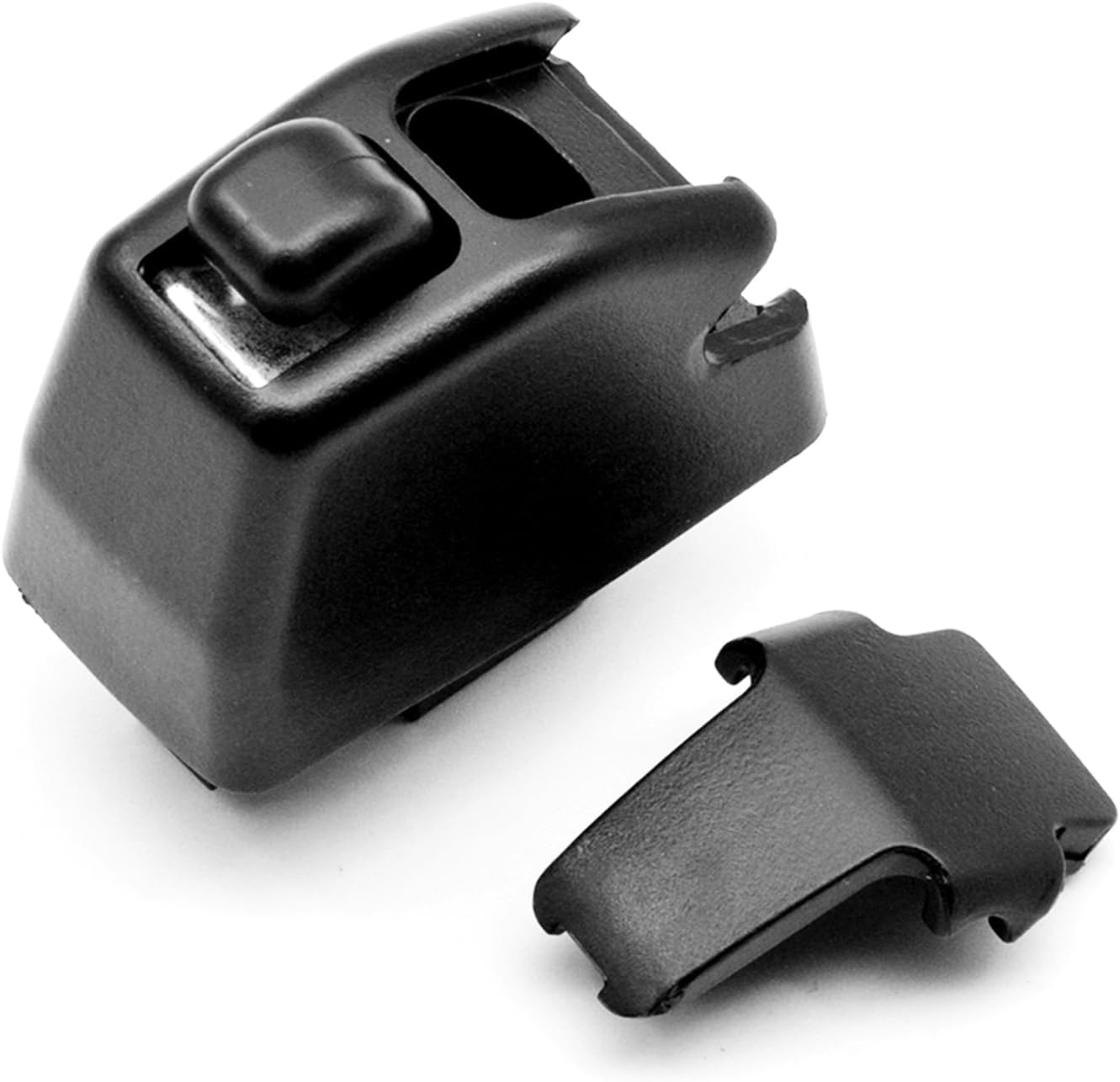 Sun Visor Clip Hook Retainer Compatible for Porsche Cayenne 2019 2020 2021 2022 2023 2024 2025 PAB8575611E0 Black (1 PCS)