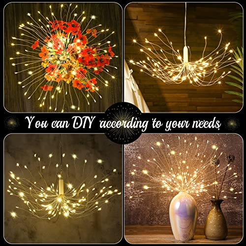 Treela Firework Lights Copper Wire Lights Waterproof 120 Led Lights 8 Modes Dimmable String Fairy Lights With Remote Control For Christmas Indoor Outdoor Tent Patio Decor #TOP3