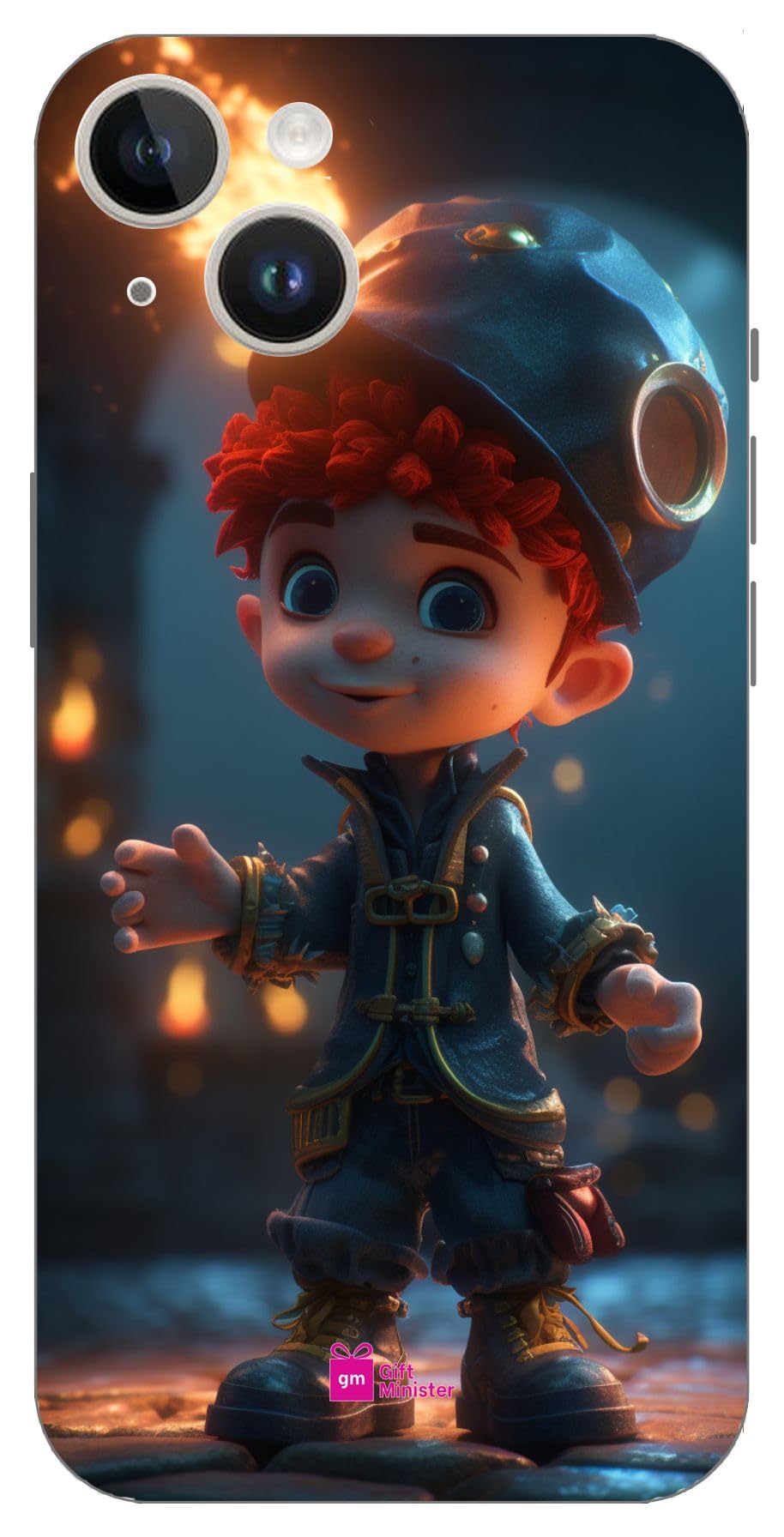 Gift Minister Hard Designer Mobile Case for Apple iPhone 14 Cover Slate Gray - Cool Casey Character Arcane Animated Cartoon Falling Love Editorial Key Art Complementary 1Pcs 1701E