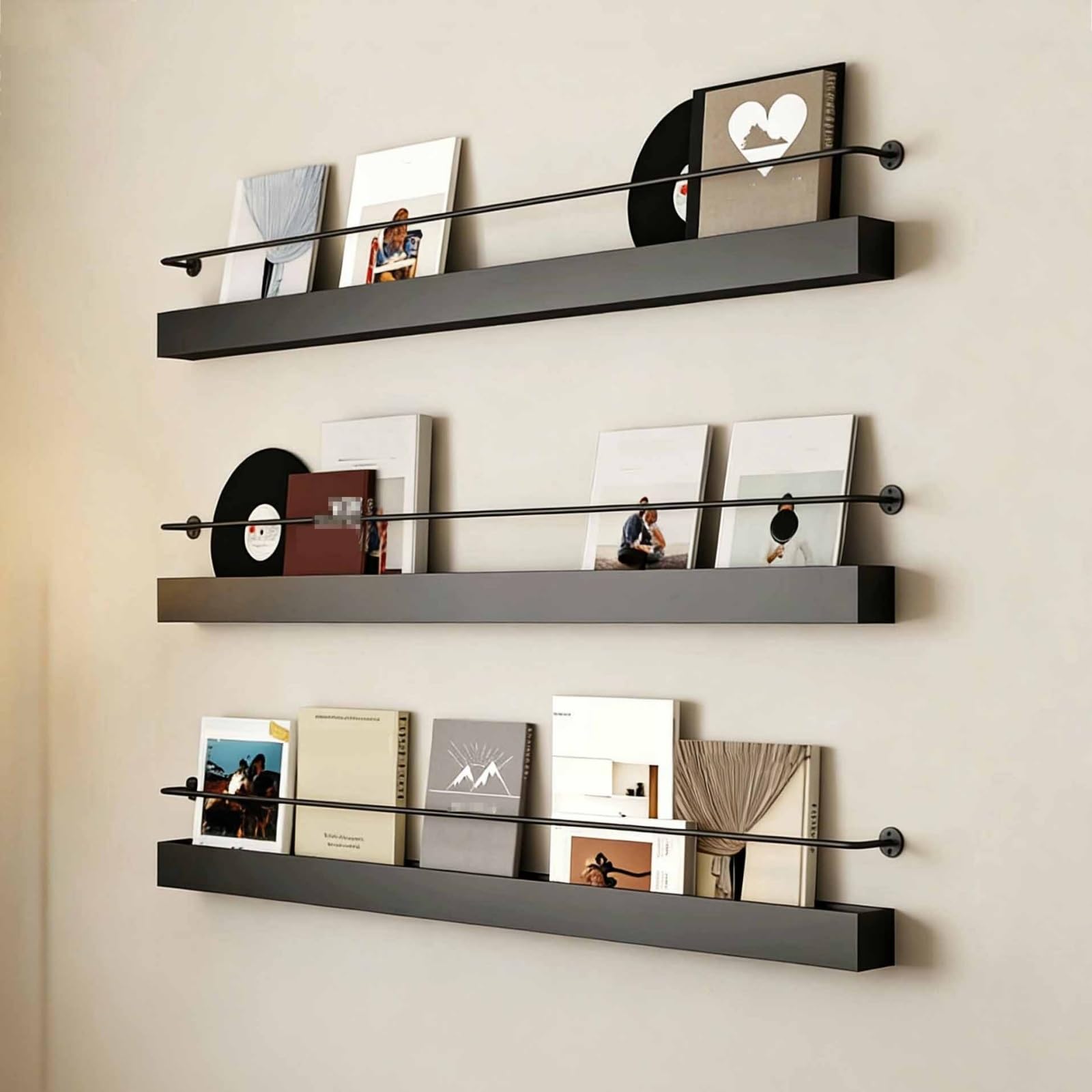Estante de exhibición para folletos y revistas ideal para salones modernos