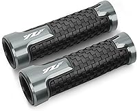 Vista 2 de Mocar - Agarraderas de manillar de motocicleta de 7/8 pulgadas con extremos de agarre para Yamaha YZF R1 R3 R6 R15 R25 R125 600R