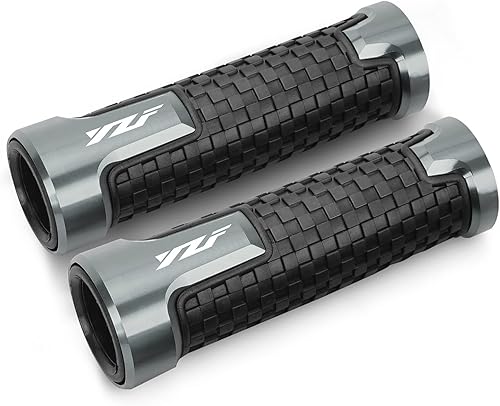 Miniatura 2 de Mocar - Agarraderas de manillar de motocicleta de 7/8 pulgadas con extremos de agarre para Yamaha YZF R1 R3 R6 R15 R25 R125 600R