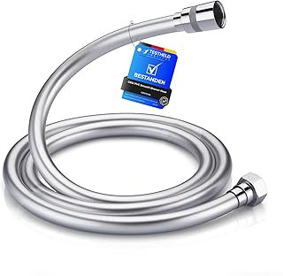 GRIFEMA - Manguera ducha, 1.5 m, Flexo de Caucho [Exclusivo en Amazon]
