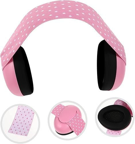 Miniatura 8 de TOYANDONA Orejeras para bebés con cancelación de ruido, orejeras para niños, audífonos de viaje para aviones, bebés, protección auditiva infantil,