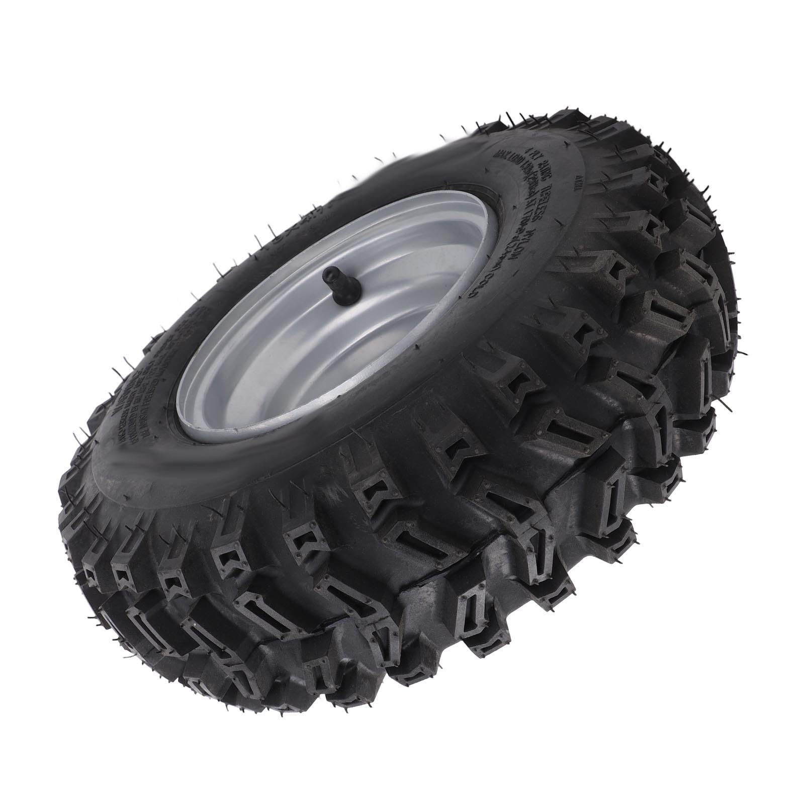 Luocute 6-calowe, 13x4,1-6 ATV Quad Off Road Go Kart Cosch z Aluminium Stopu Bezkresowe Opony Próżniowe i Felgi, Opony Gumowe Przeciw Wybuchom