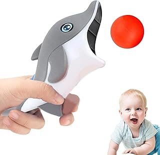 Toss Catch Ball Toy Set | Shark Animal Design Catch Game with Beach Ball - Paddle Ball Beach Game Shark Animal Design Catch Game for Classic Outdoor Shwing