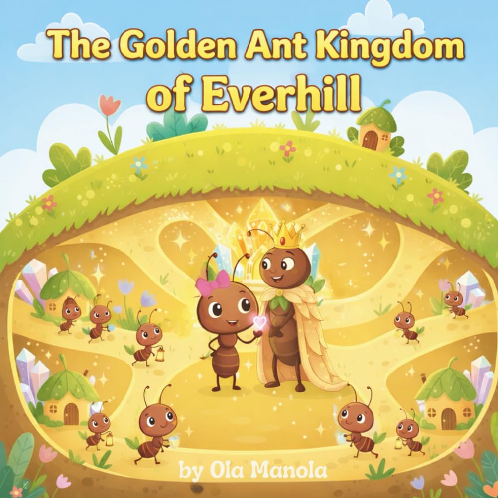 The Golden Ant Kingdom of Everhill: Every Page Beautifully Illustrated for Young Imaginations