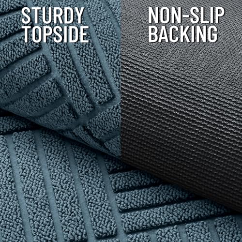 Image of OLANLY Front Door Mat Outside Entrance 35x23, Waterproof Heavy-Duty Doormat