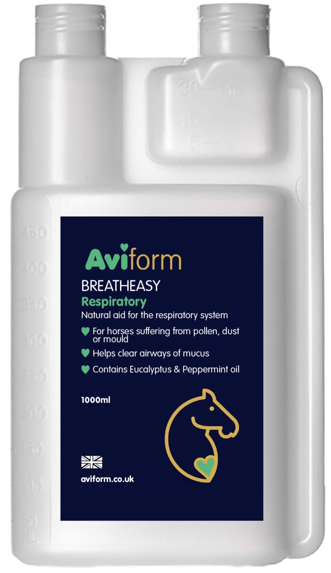 Aviform Breatheasy Natural Horse Breathing Aid Assists With Mucus Relief And COPD Perfect