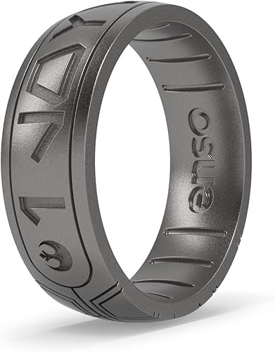Miniatura 11 de Enso Rings Anillo de silicona de Star Wars - Te quiero. Lo sé. - Diseño cómodo y flexible, Silicona, Sin piedras preciosas