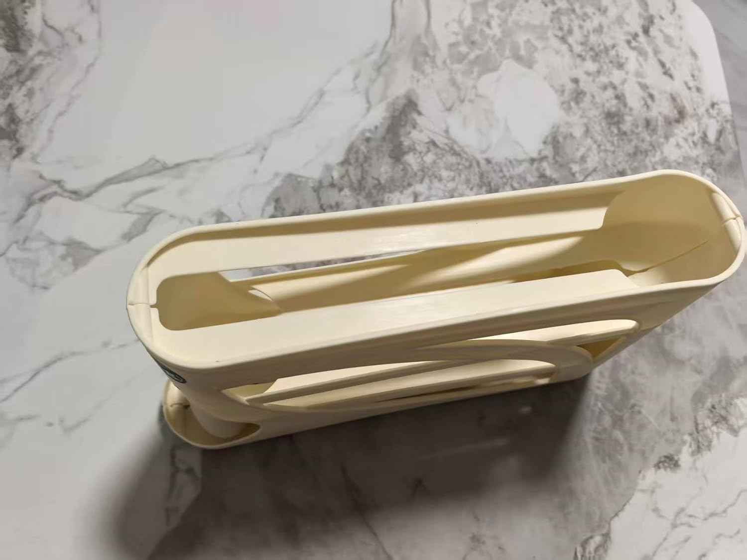Automatic Rolling Egg Holder for Fridge, 4-Level Refrigerator Egg Dispenser Rack, Egg Container