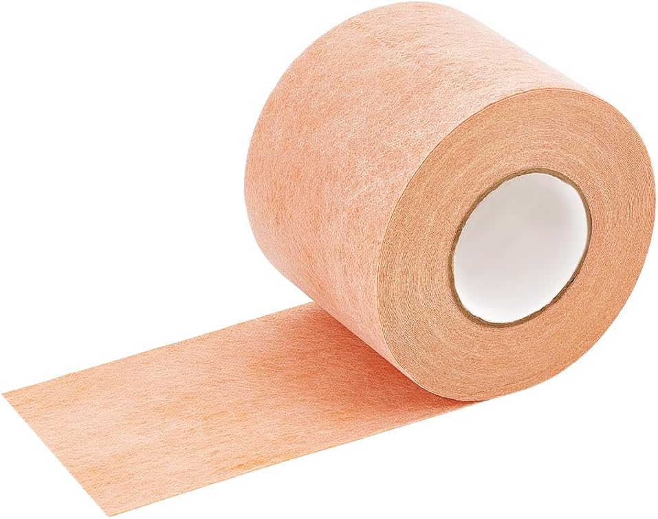 AHANDMAKER Superior Waterproofing Solution for Bathroom, 5In x 100Ft (42 Sq Ft) Polyethylene Fabric Tile Waterproof Shower Membrane for Bathroom, Kitchen, Saunas, Tile Wall Floor