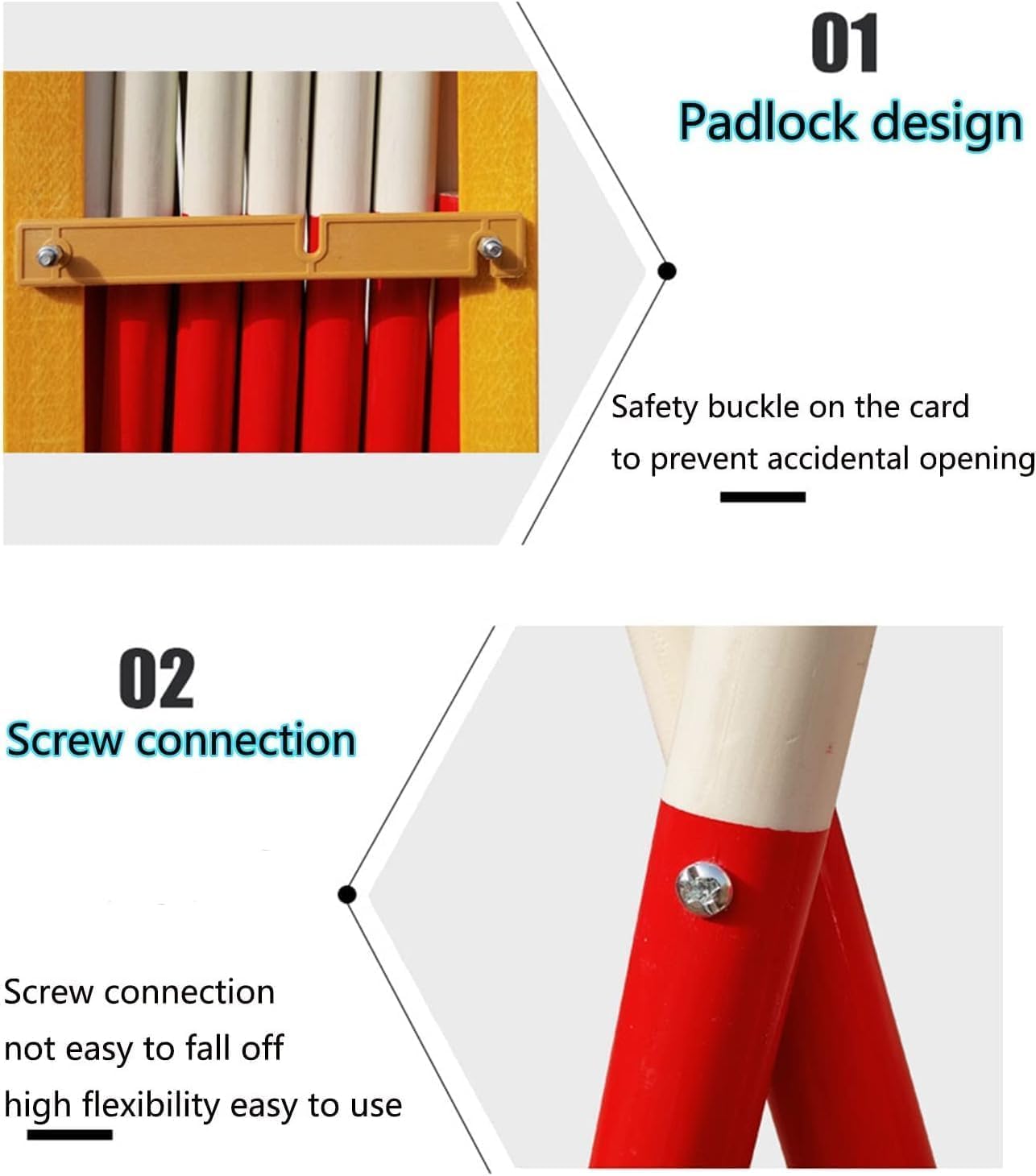 Valla retráctil para control de tráfico, barrera de seguridad amarilla, fácil montaje, 1,2 x 2 m, ideal para negación de acceso y acceso en situaciones de tráfico